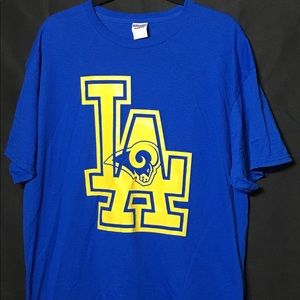 LA RAMS Graphic T-shirt Men’s XL 48”chest NWOT